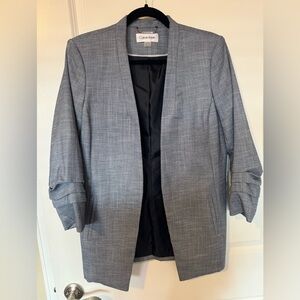 Calvin Klein Women's Classic Gray Blazer